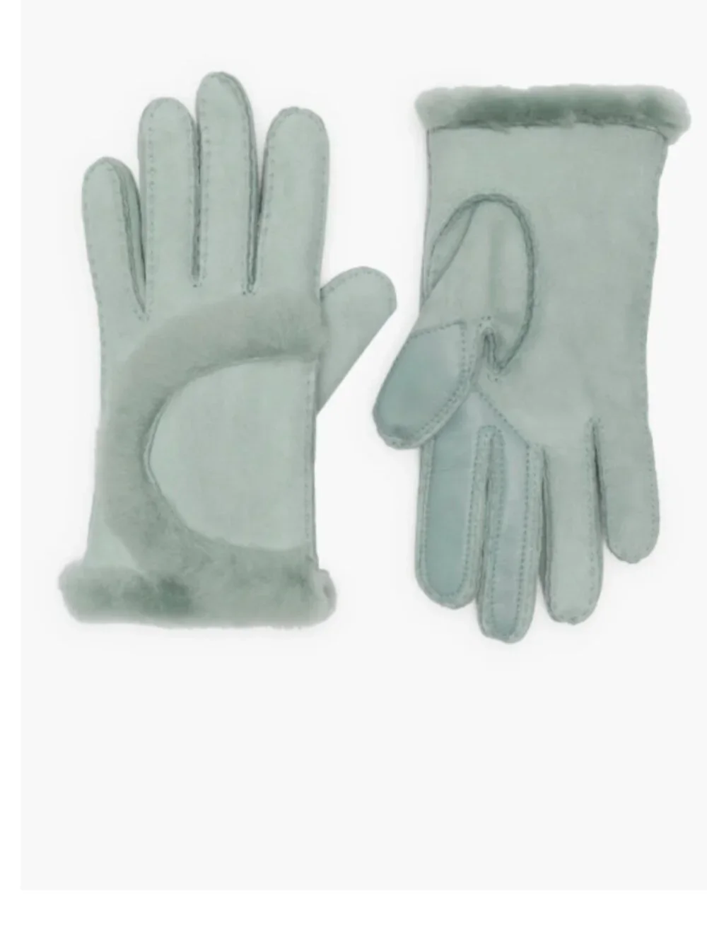 Genuine Shearling Exposed Curve Seam Gloves from UGG